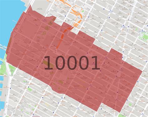 10001 zip code in manhattan.
